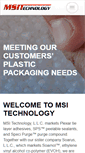 Mobile Screenshot of msitechnology.com